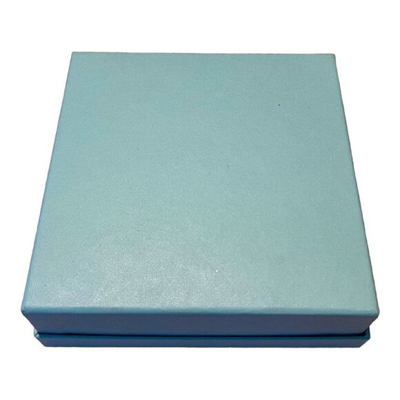 Tiffany & Co. Empty Box And Ribbon w/ Tissue Paper 5.75”x5.75”x2” Necklace Gift - Picture 6 of 12